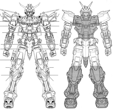 mobile suit gundam seed destiny infinite justice strike EVOLVE Perfect Grade PG freedom astray red blue frame second 2nd revise MG 3d mesh cg sandrum