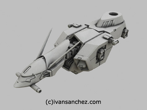 mobile suit bucue gundam 3d mesh cg sandrum