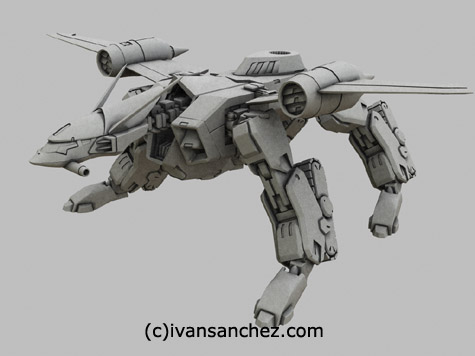 mobile suit bucue gundam 3d mesh cg sandrum