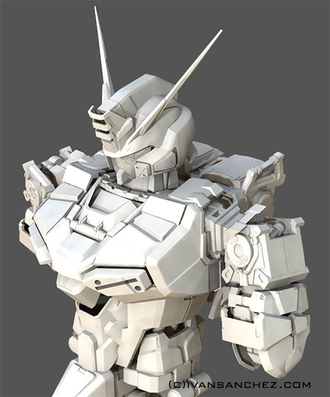 mobile suit gundam seed destiny stargazer 3d mesh cg sandrum verde buster