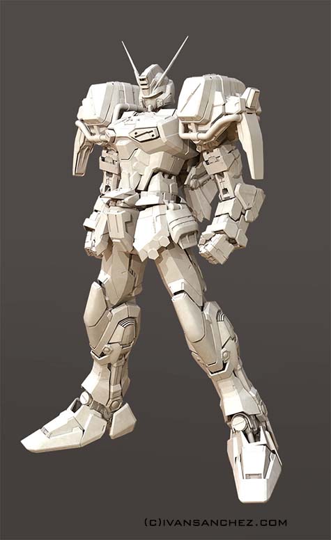mobile suit gundam seed destiny stargazer 3d mesh cg sandrum verde buster