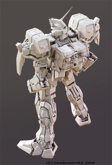 mobile suit gundam seed destiny stargazer 3d mesh cg sandrum verde buster