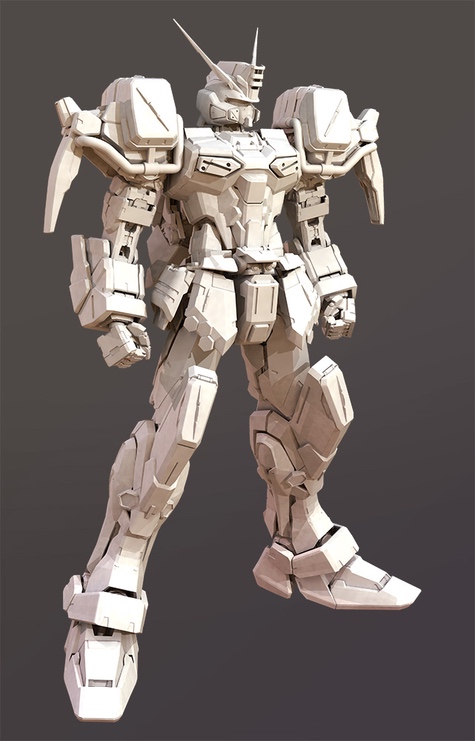 mobile suit gundam seed destiny stargazer 3d mesh cg sandrum verde buster