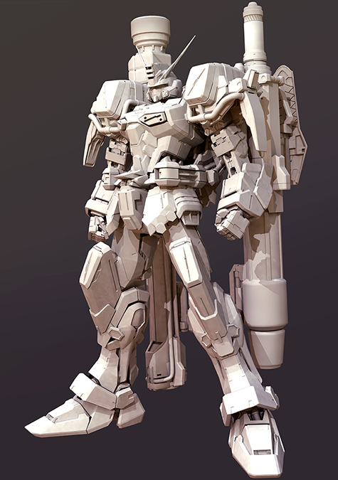 mobile suit gundam seed destiny stargazer 3d mesh cg sandrum verde buster