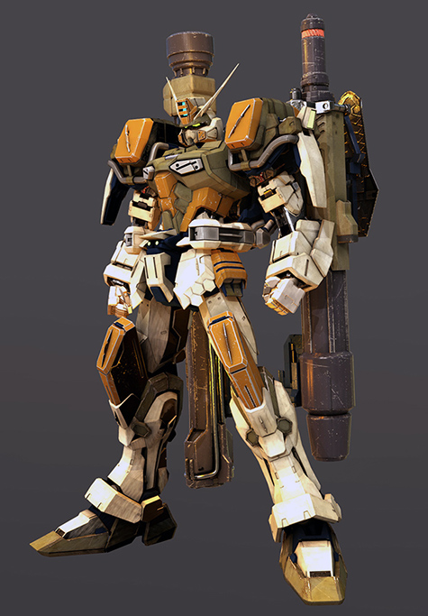 mobile suit gundam seed destiny stargazer 3d mesh cg sandrum verde buster