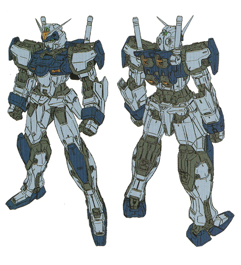 mobile suit gundam seed x-100 3d mesh cg sandrum duel