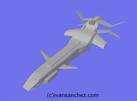 Eternal Ship gundam seed 3d mesh cg sandrum