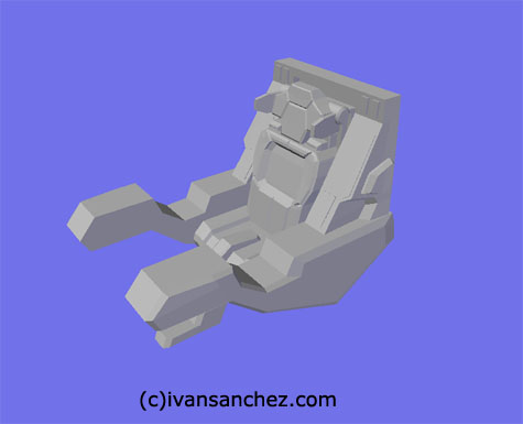 Strike Freedom gundam seed 3d mesh cg sandrum