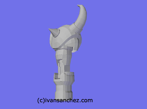 Gouf Ignited gundam seed 3d mesh cg sandrum