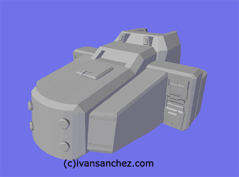 mobile suit bucue gundam 3d mesh cg sandrum