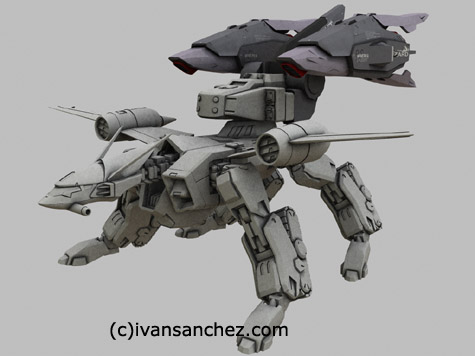 mobile suit bucue gundam 3d mesh cg sandrum