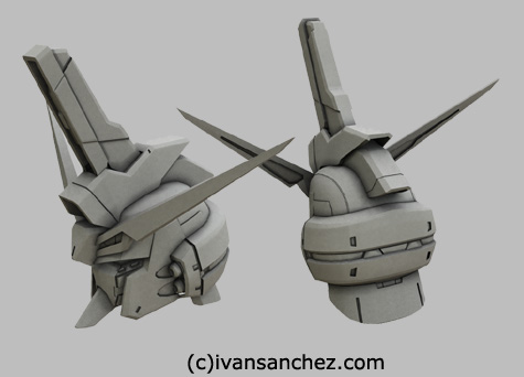 mobile suit gundam seed destiny infinite justice strike freedom MG 3d mesh cg sandrum