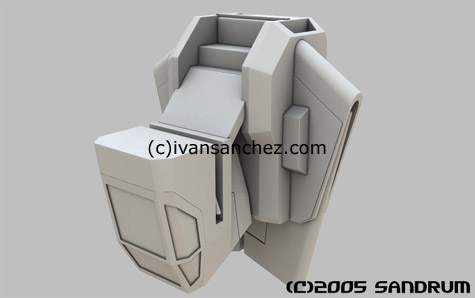 mobile suit gundam seed destiny force sword blast impulse 3d mesh cg sandrum