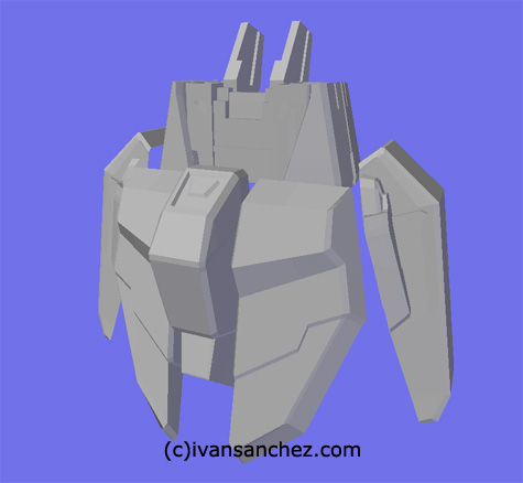 mobile suit gundam seed destiny impulse gundam force sword blast 3d mesh cg sandrum