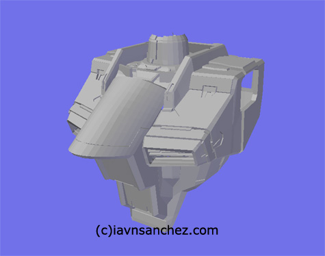 mobile suit gundam seed destiny impulse gundam force sword blast 3d mesh cg sandrum