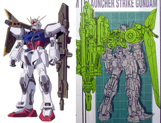 seed strike gundam 3d mesh cg sandrum