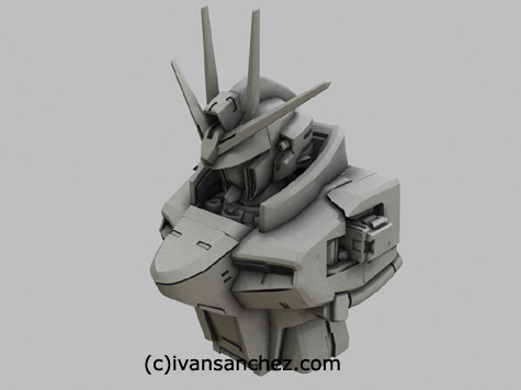 mobile suit legend gundam seed destiny 3d mesh cg sandrum