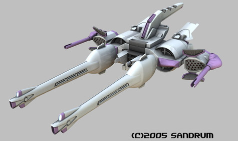 METEOR Gundam seed 3d mesh cg sandrum