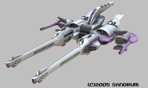 METEOR Gundam seed 3d mesh cg sandrum