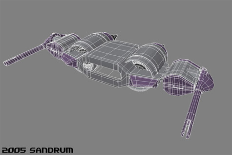 METEOR Gundam seed 3d mesh cg sandrum