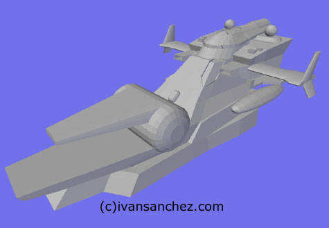 gundam seed destiny minerva 3d mesh cg sandrum