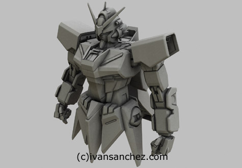 mobile suit gundam seed destiny takemikazuchi 3d mesh cg sandrum