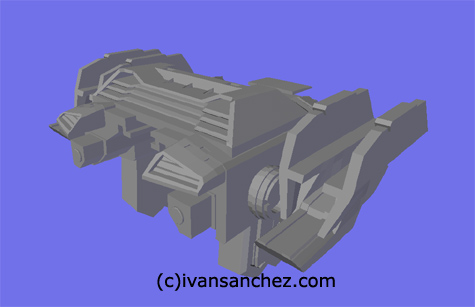 mobile suit gundam seed destiny impulse gundam MG force sword blast 3d mesh cg sandrum