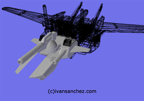 Sky Grasper gundam seed 3d mesh cg sandrum