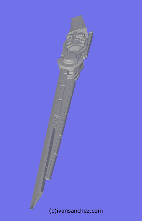 Strike Freedom gundam seed 3d mesh cg sandrum
