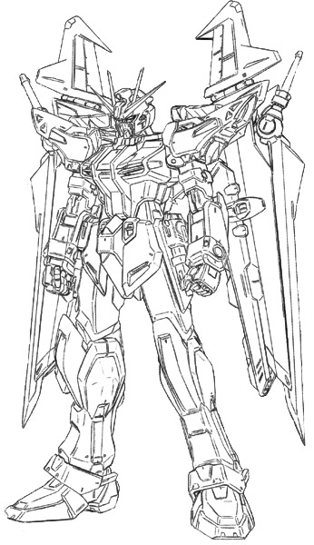 strike noir gundam 3d mesh cg sandrum