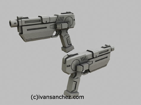 Strike Noir Shorty 3d mesh cg sandrum