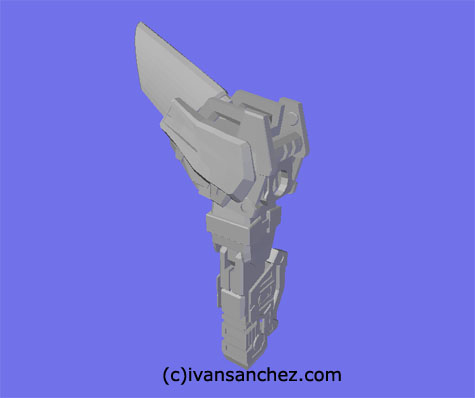 Strike Noir gundam 3d mesh cg sandrum