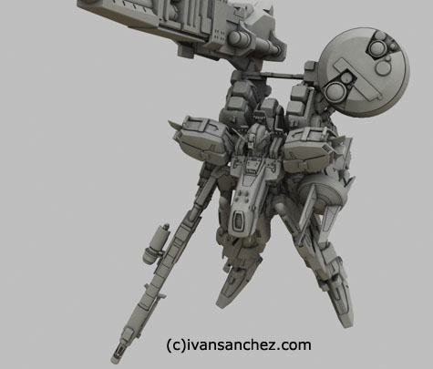 Deep Striker Ex-S Gundam S-Gundam gundam sentinel 3d mesh cg sandrum