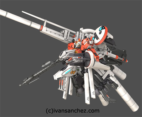 Deep Striker plan303e Ex-S Gundam S-Gundam gundam sentinel 3d mesh cg sandrum