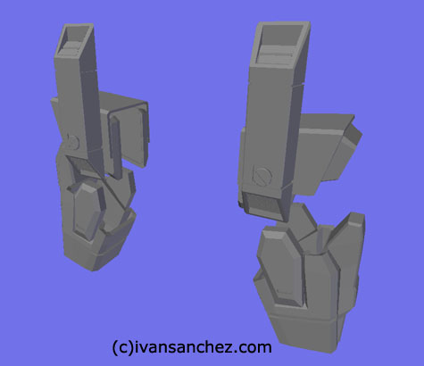 ZZ FAZZ Double Zeta gundam seed 3d mesh cg sandrum