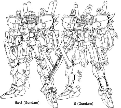 sentinel Ex-S S Superior Extraordinary plan 303E Deep striker bst gundam 3d mesh cg sandrum