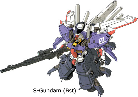 sentinel Ex-S S Superior Extraordinary plan 303E Deep striker bst gundam 3d mesh cg sandrum