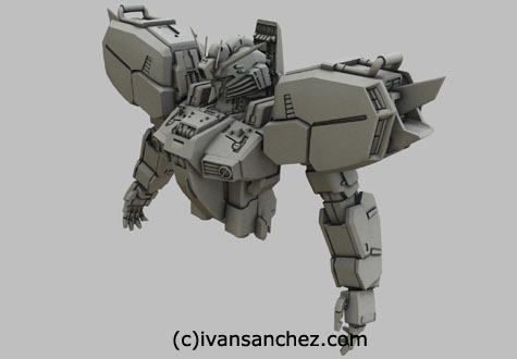 Ex-S Gundam S-Gundam gundam sentinel 3d mesh cg sandrum