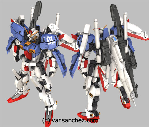Ex-S Gundam S-Gundam gundam sentinel 3d mesh cg sandrum