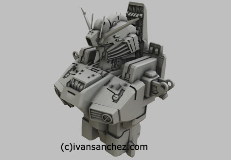Ex-S Gundam S-Gundam gundam sentinel 3d mesh cg sandrum