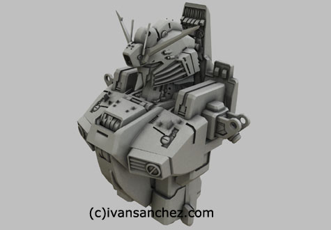 Ex-S Gundam S-Gundam gundam sentinel 3d mesh cg sandrum