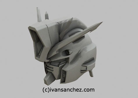 sentinel ZZ FAZZ gundam 3d mesh cg sandrum