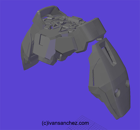 mobile suit gundam wing zero tallgeese 3d mesh cg sandrum