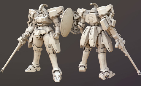 mobile suit gundam wing zero tallgeese 3d mesh cg sandrum
