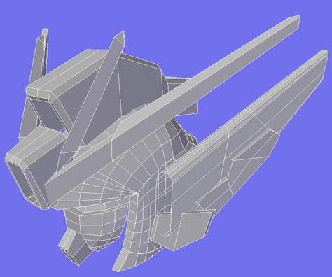 wing zero gundam 3d mesh sandrum
