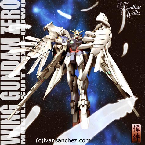 endless waltz wing zero gundam 3d mesh sandrum