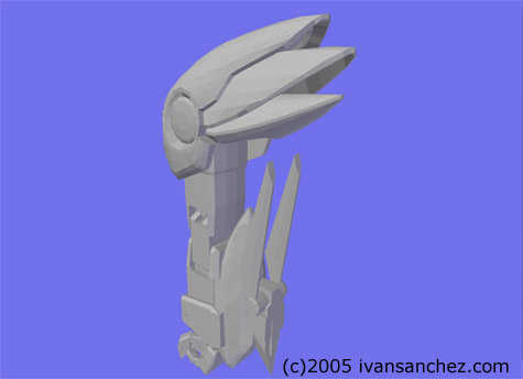 wing zero gundam 3d mesh sandrum